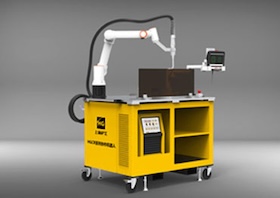 mg冰球突破机械人系统、机械人自动化焊接解决计划