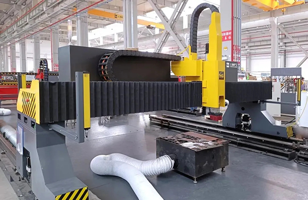 mg冰球突破HGLE龙门激光切割机