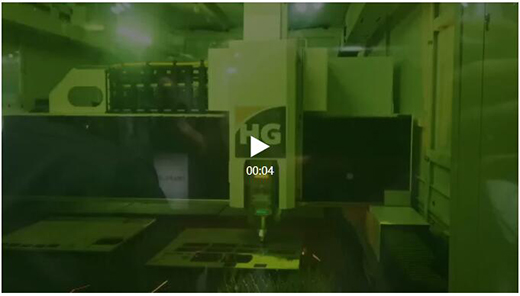 上海；；；；；g冰球突破超高功率激光切割机埃森展现场切割视频