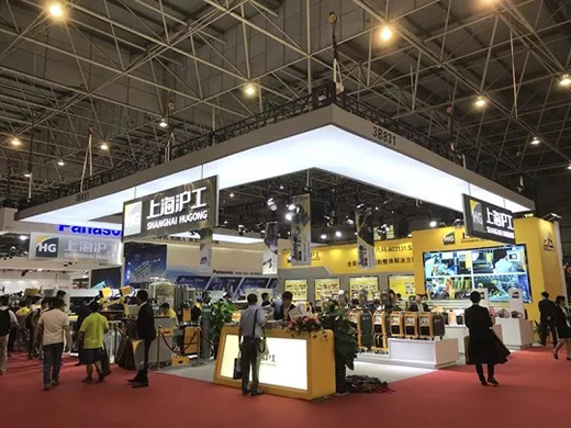 2018年北京·埃森焊接与切割展览会上；；；；g冰球突破展位现场