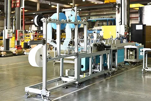 mg冰球突破全自动一拖二平面口罩机